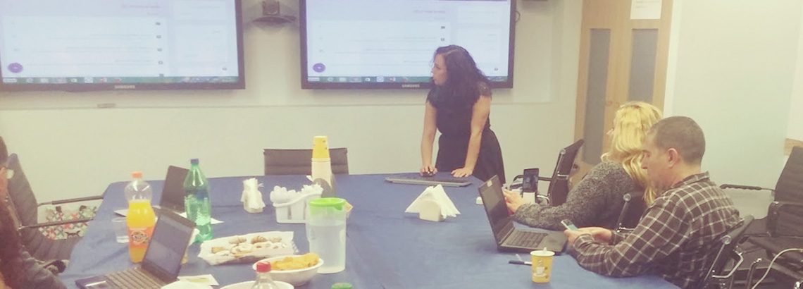 מפגש קהילה GEG Tech בנושא Google Classroom